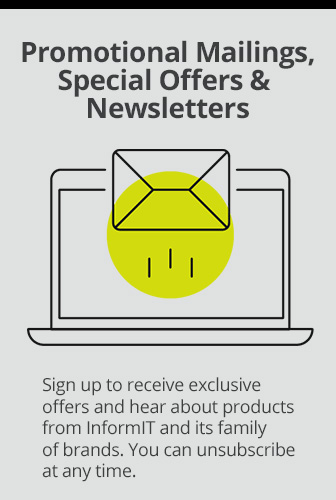 Opt in to hear about new releases and special offers from InformIT